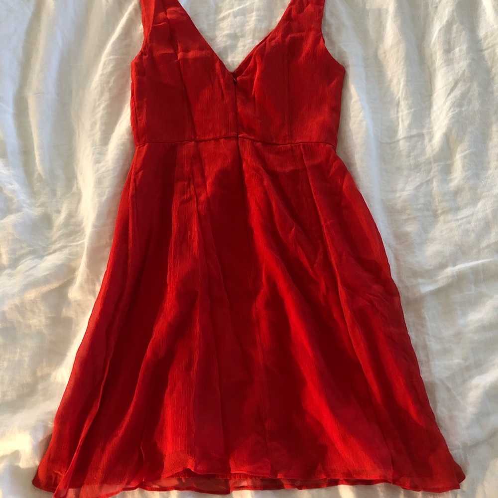 J Crew Burnt Orange Bridesmaid Dress